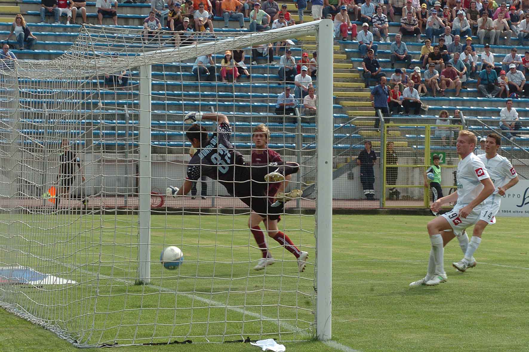 uno dei due gol di Floro in Treviso-Arezzo del 2007